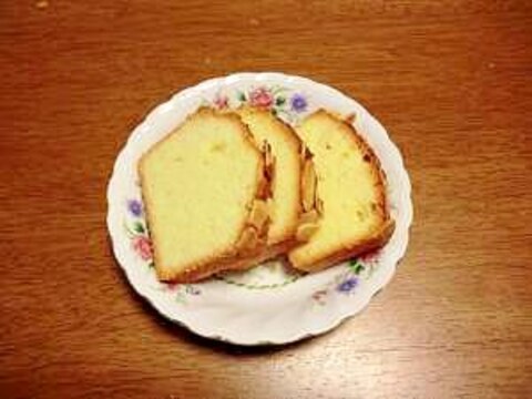 基本のしっとりパウンドケーキ